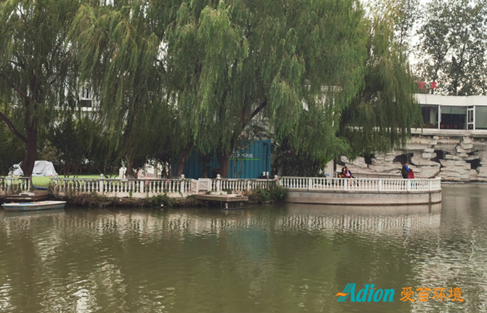 愛(ài)笛為上海金庭莊園酒店提供景觀(guān)水處理設備