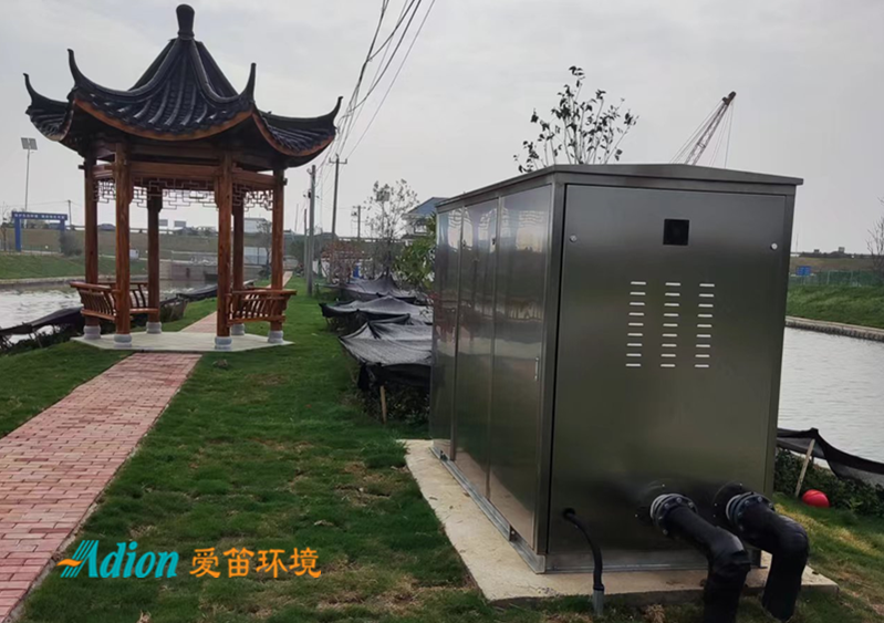 安徽河道治理設備安裝調試現場(chǎng)