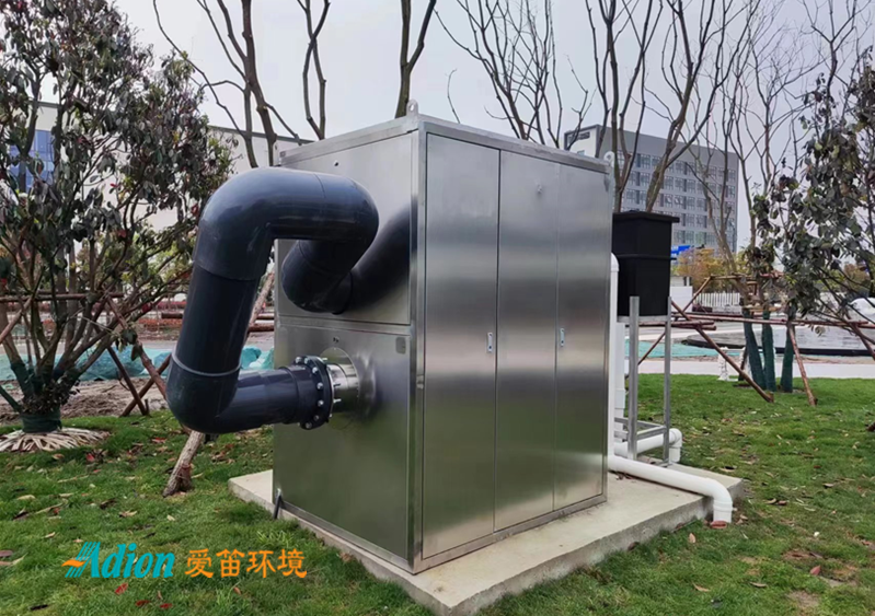 愛(ài)笛為南通一公司提供景觀(guān)水處理服務(wù)